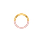 Ring Double Color Gold/Pink