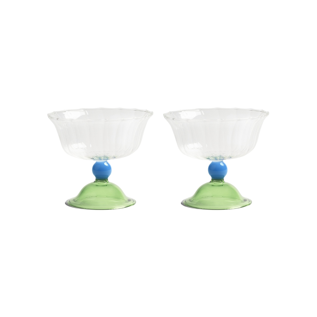 Coupglas Tulip 2-pack Grön