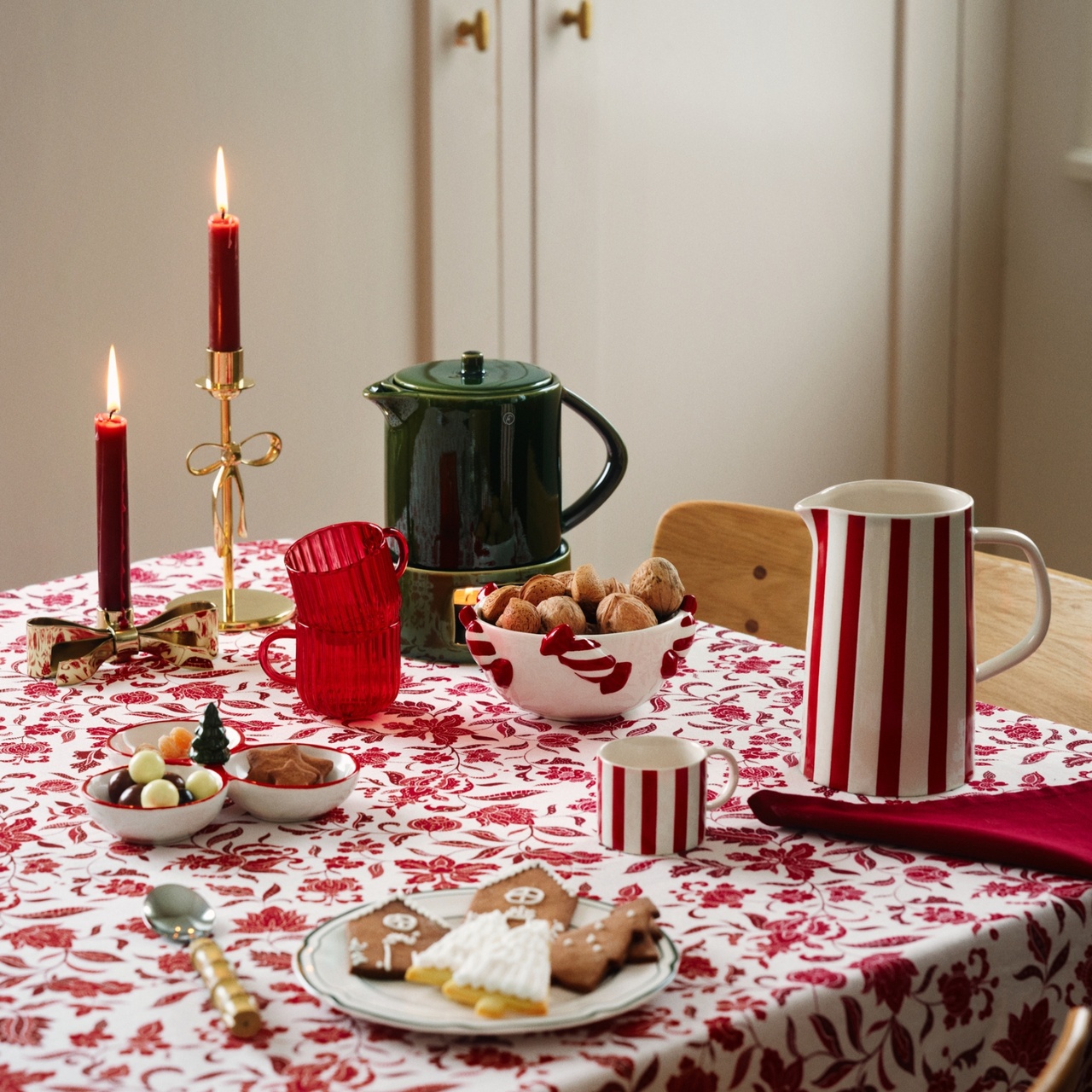 Bow Low Candle Holder