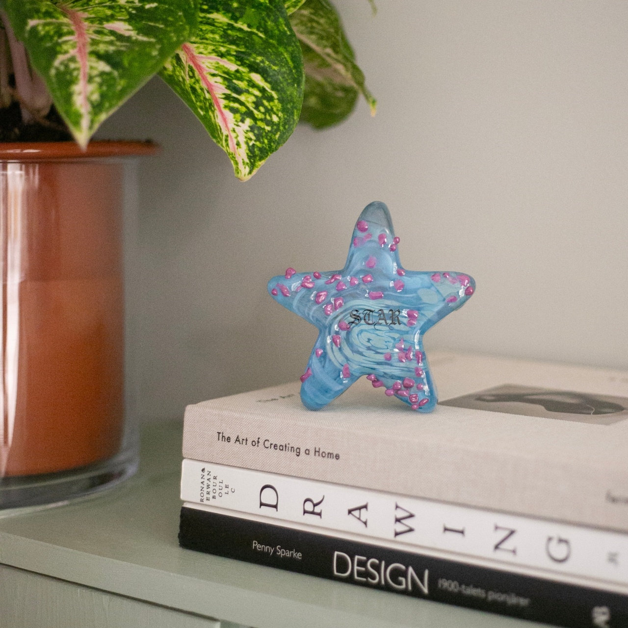 Glasskulptur Star