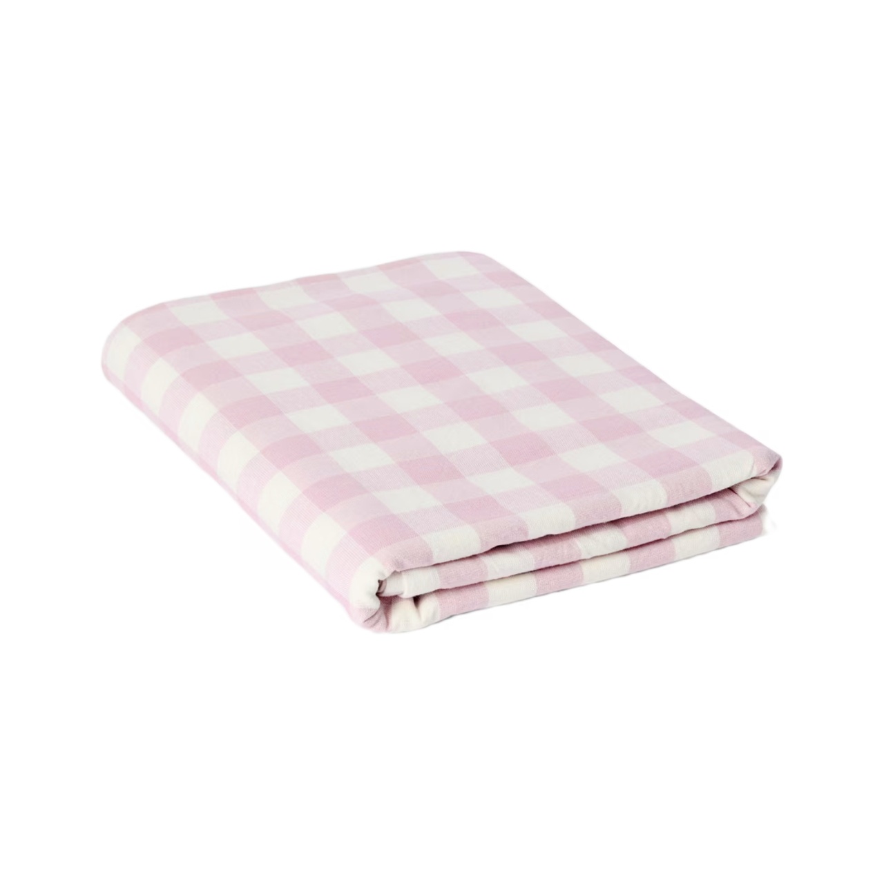 Duk Gingham 145x250 cm Ljusrosa