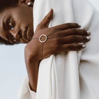 Handsmycke silverring