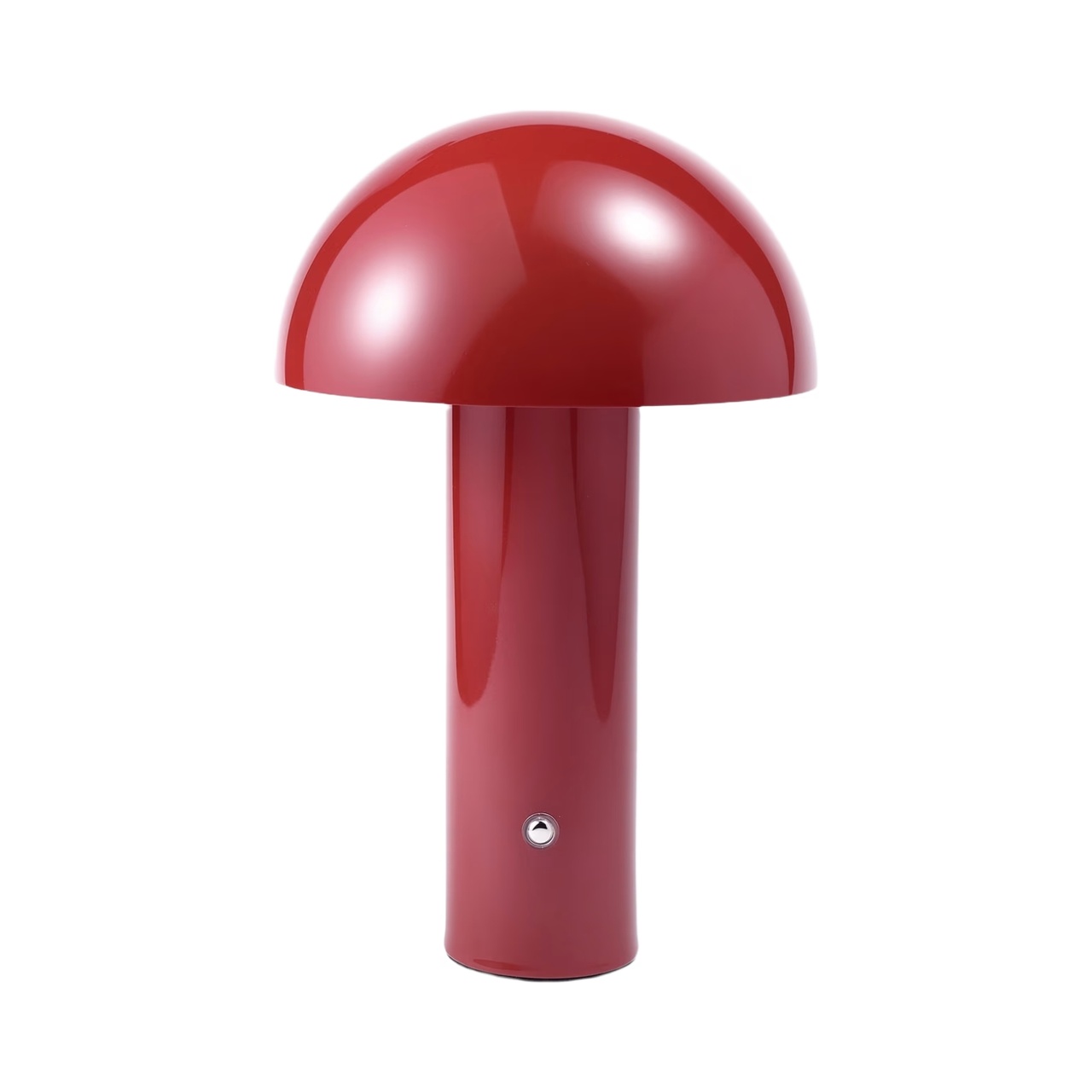 Rechargeable Donna Table Lamp, Burgundy