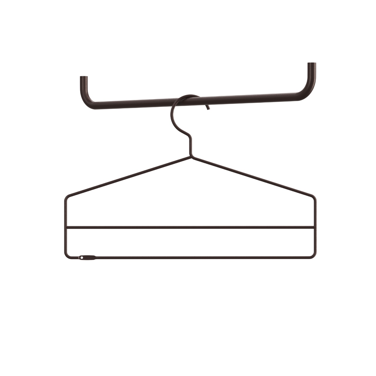 Hanger 4-pack Dark Brown