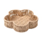Brotkorb Flower 26 cm natur