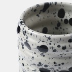 Mugg Wavy Vit/Svart