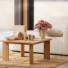 Ljusstake Travertine S Beige
