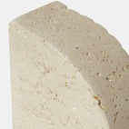 Bokstøtte Travertine Beige