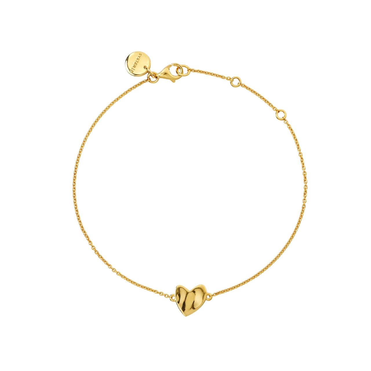 Armband Friends Heart Gold