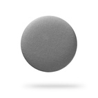 Reflekterande pin stor silver