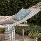Soleil Striped Hammock 80x200 cm Green