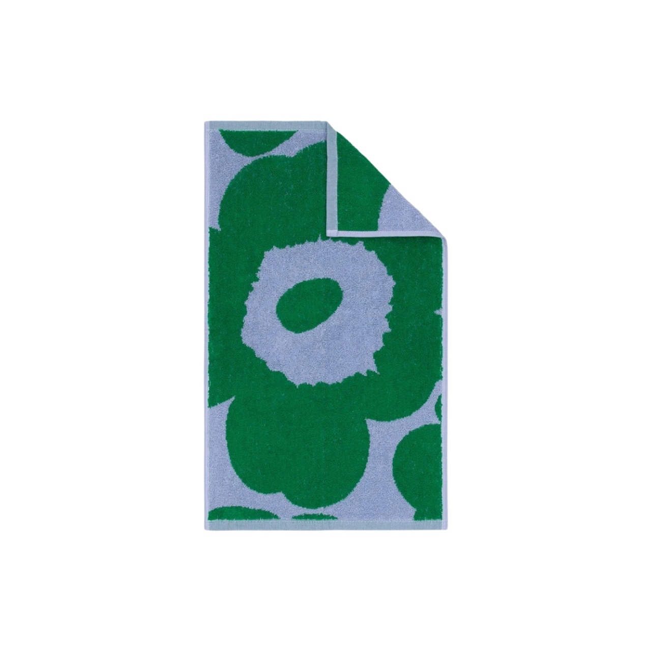 Gästhandduk Unikko 30x50 cm ljusblå/grön