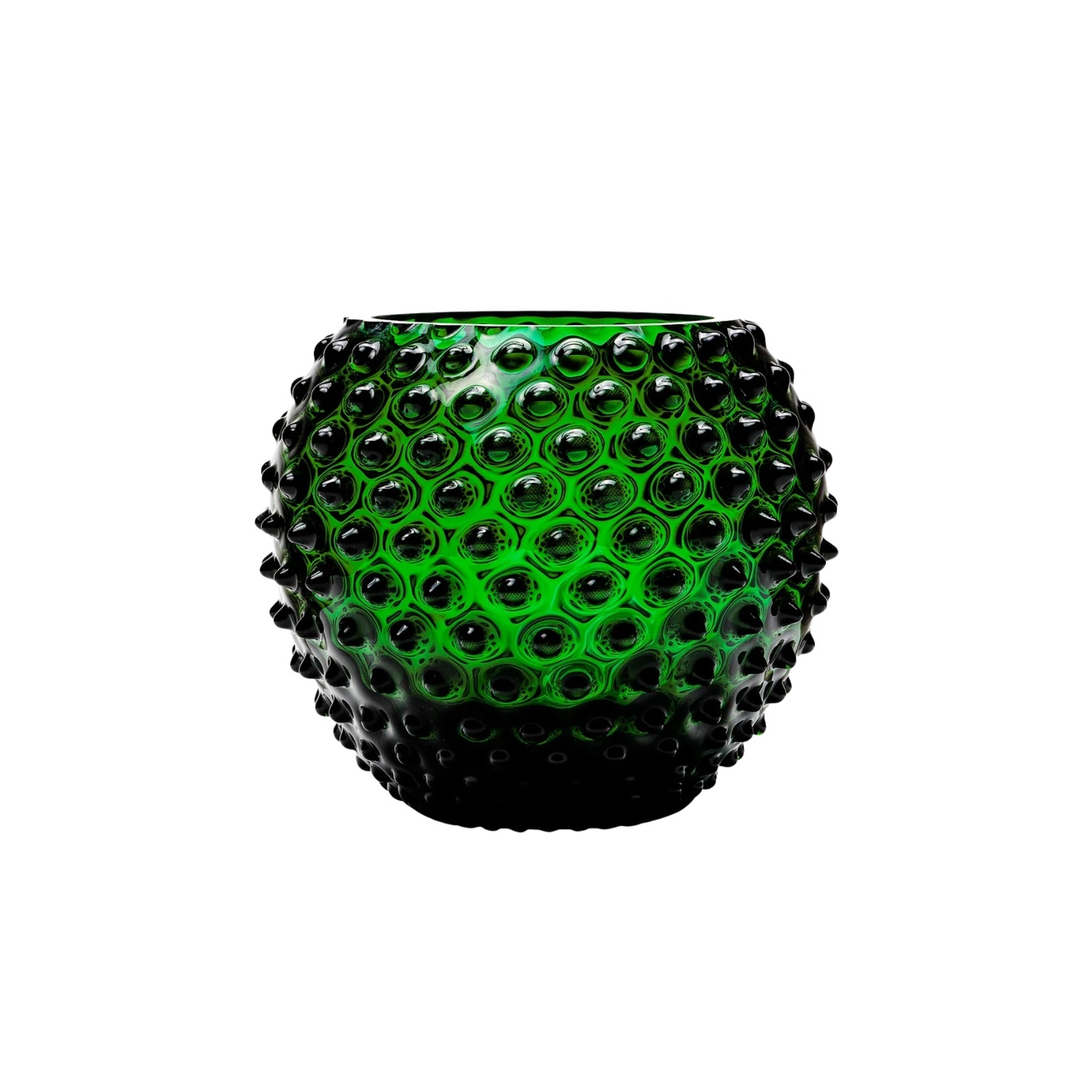 Maljakko Cara Crystal 18 cm tummanvihreä