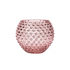 Vase Cara Kristall 18 cm rosa