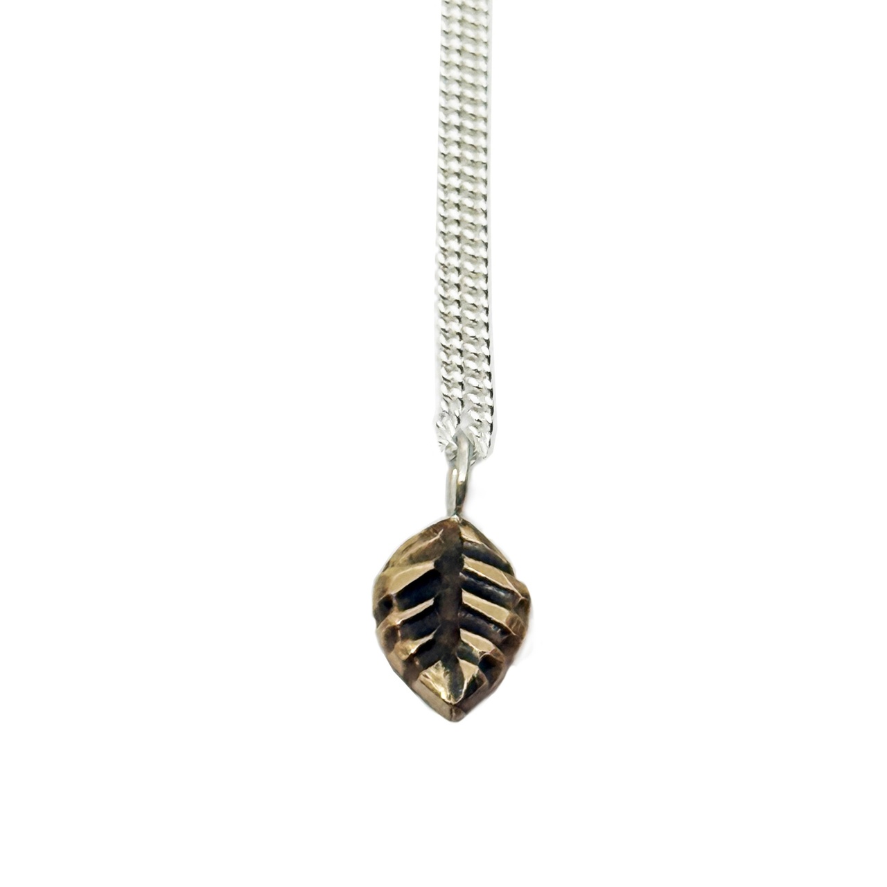 Halskette Leafy Bronze