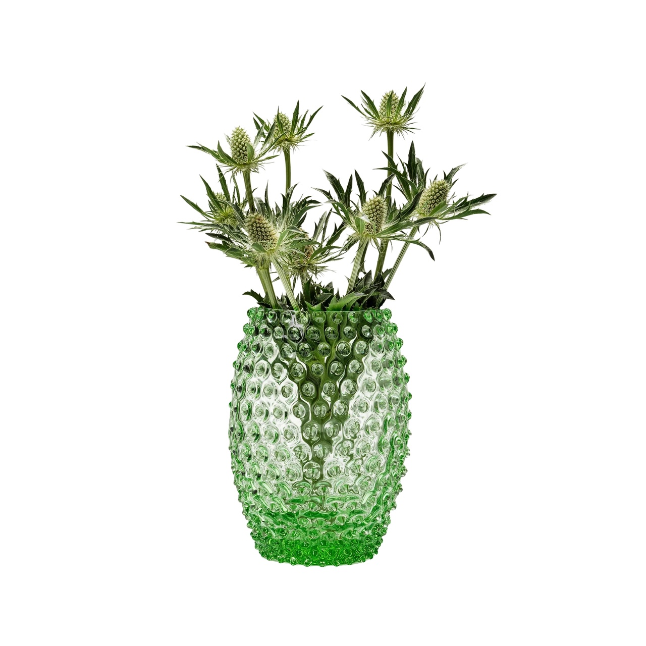 Maljakko Donna kristalli 21 cm vihreä