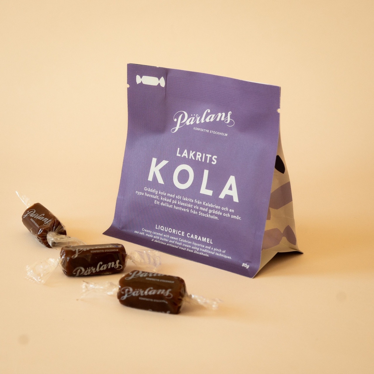 Kolor i en pose lakris 80g