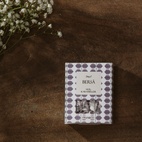 Candy box violetti karamellit Berså Stig Lindberg