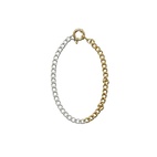 Armband Fusion silver/guld