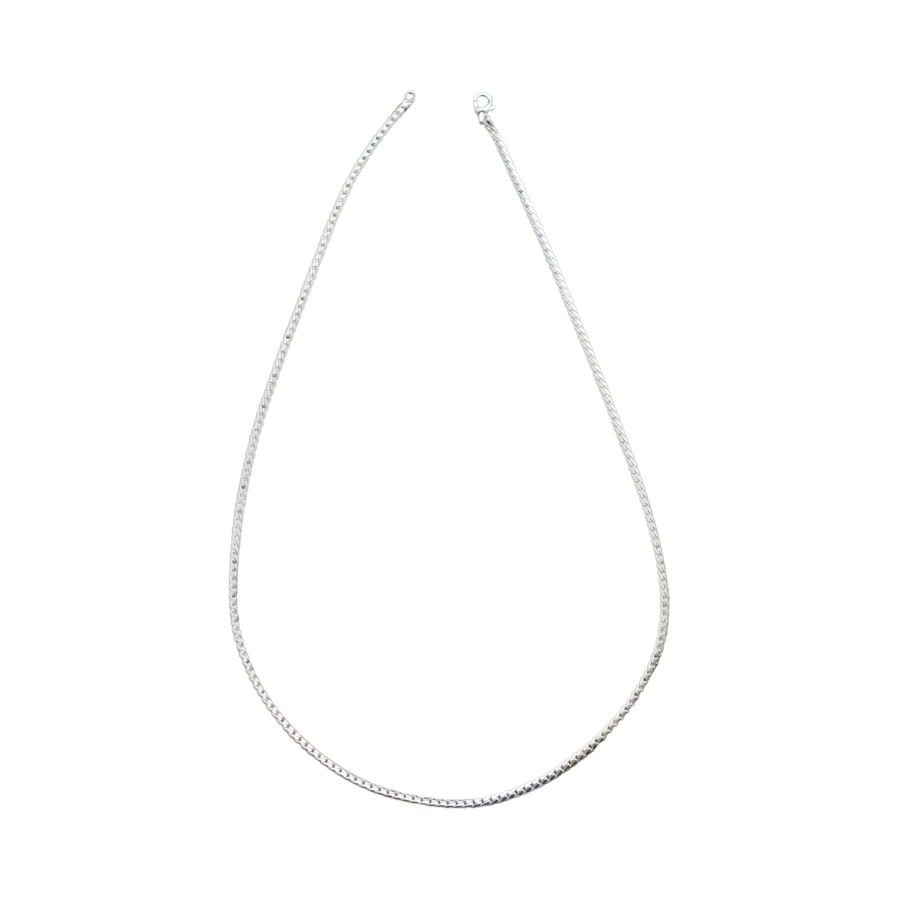 Halskæde Blanca 45 cm sølv