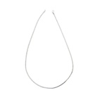 Halskæde Blanca 45 cm sølv