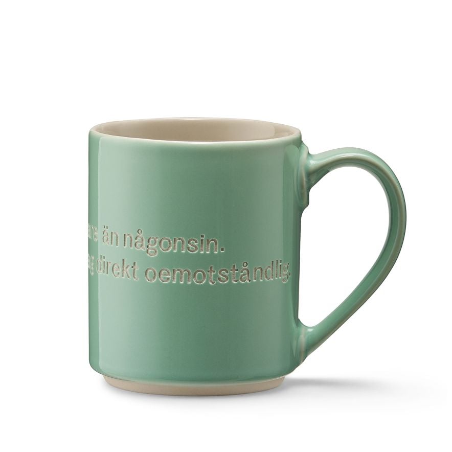 Tasse Astrid Sommersprossen Hellgrün