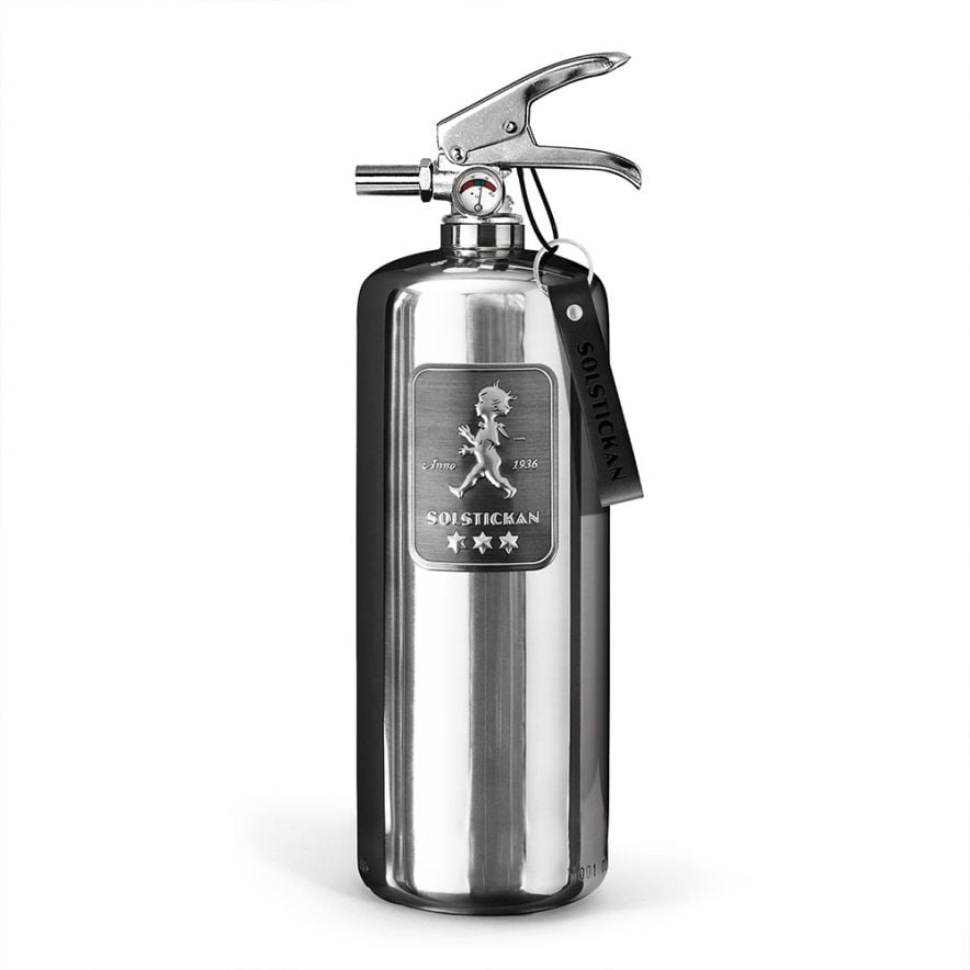 Steel Fire Extinguisher with Solstickan