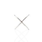 Ring Korsad silver