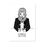 Postkarte „In Sweden we call it a Fika“