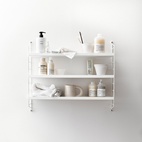 String Pocket Shelf Metal White