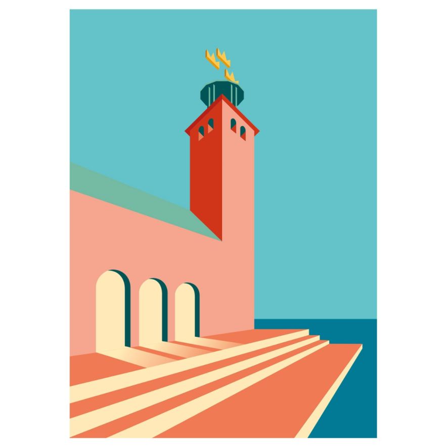Poster Stadshuset 50x70