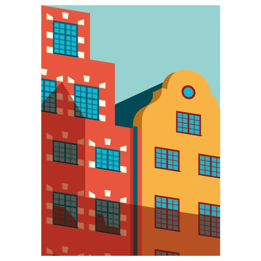 Poster Gamla Stan 50x70