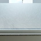 Vinduesmønster Patchwork Frost Hvid