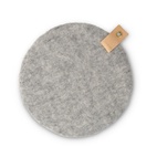 Sittdyna Ull 33cm Raw Grey