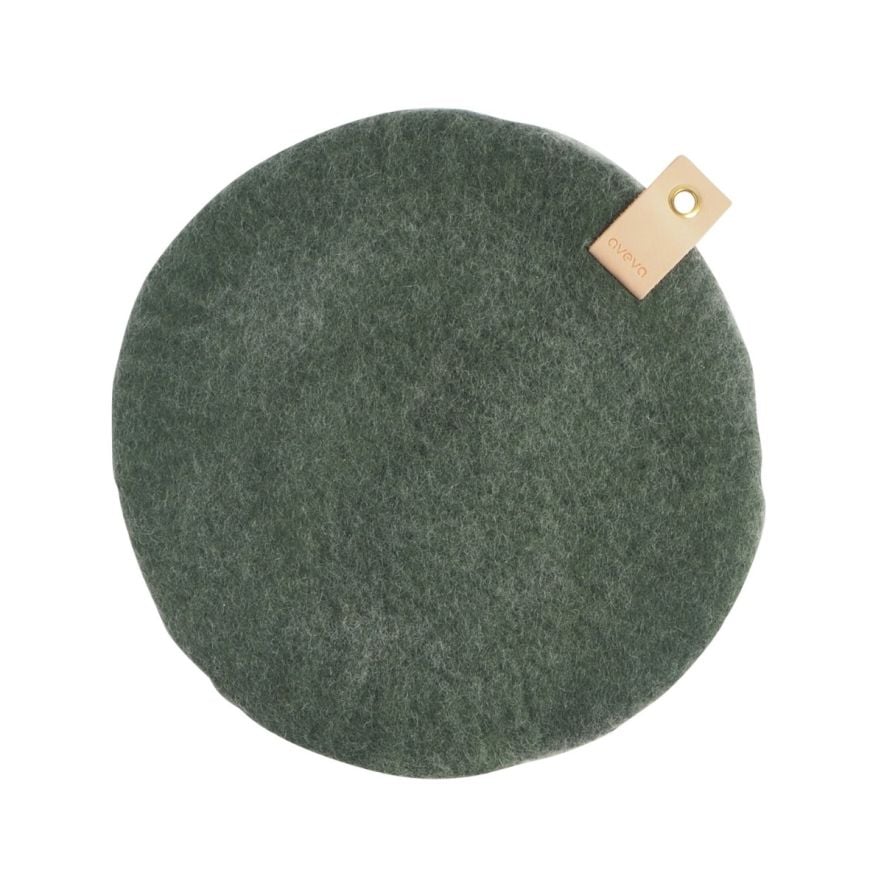 Sittdyna Ull 33cm Moss green