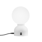 Tischlampe Pluggie Weiß