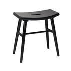 Hocker Emil ganz in Schwarz