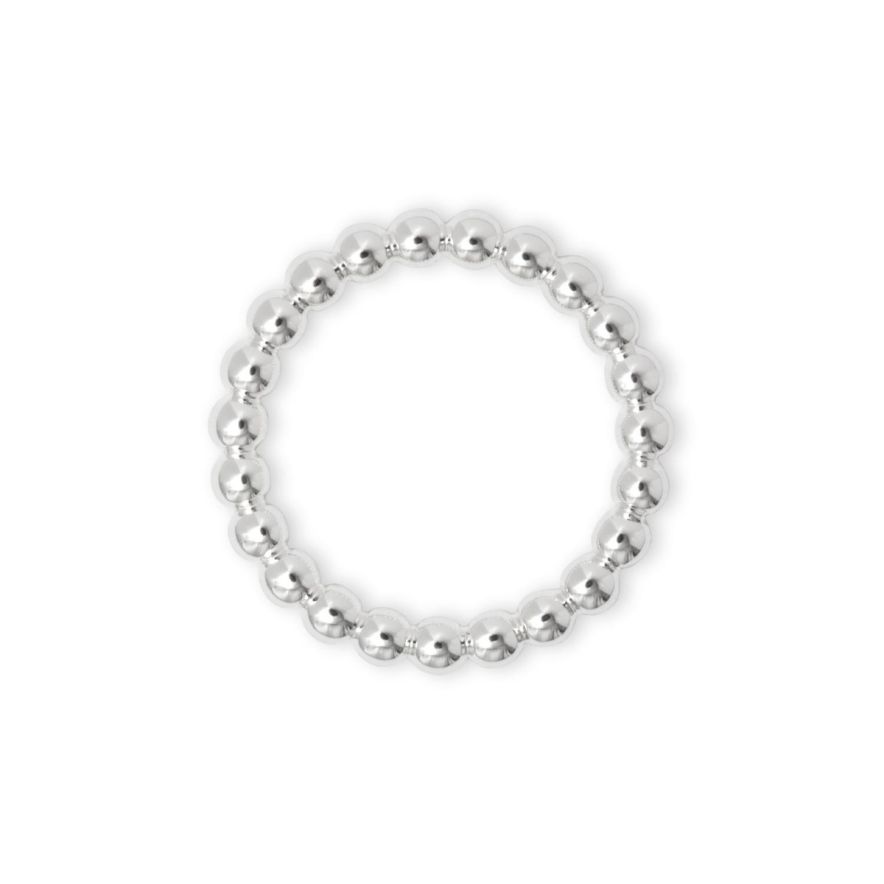 Ring Color Ball st.17 silver