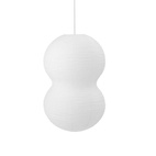 Taklampa Puff Twist vit
