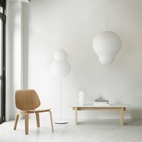 Taklampa Puff Bulb vit