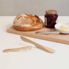 Bokträ Standing Butter Knife