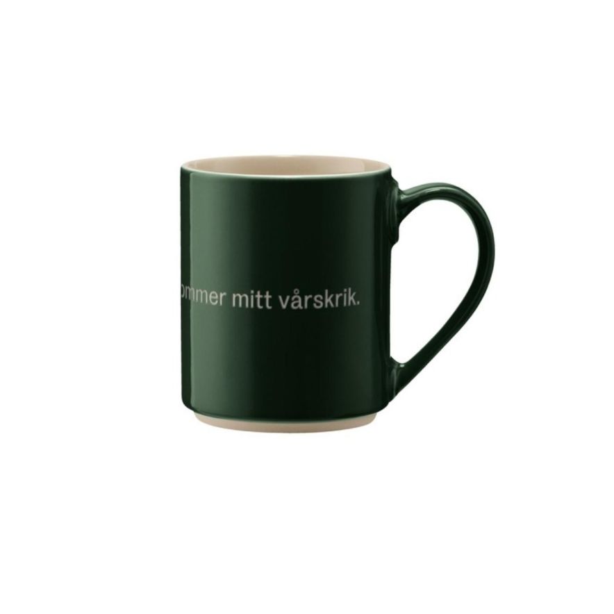 Tasse Astrid „Halt dir die Ohren zu“, grün