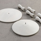 Bord Piedestal vit