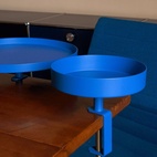 Clamp Tray S-bakke, klarblå