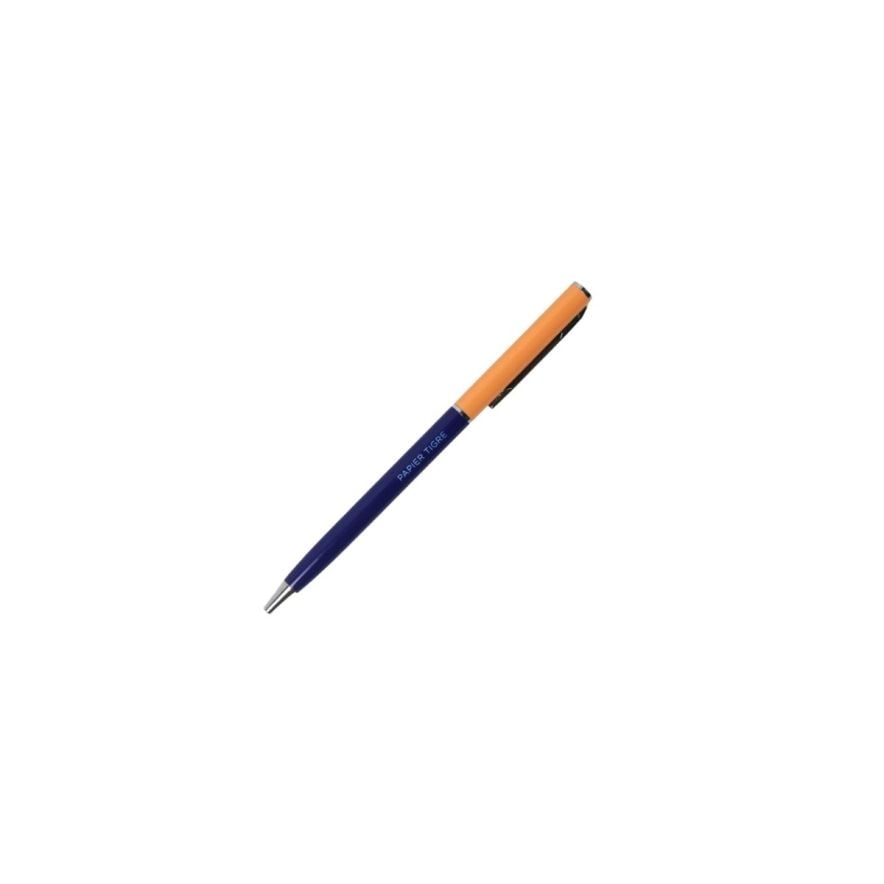Penna kulspets marinblå/orange