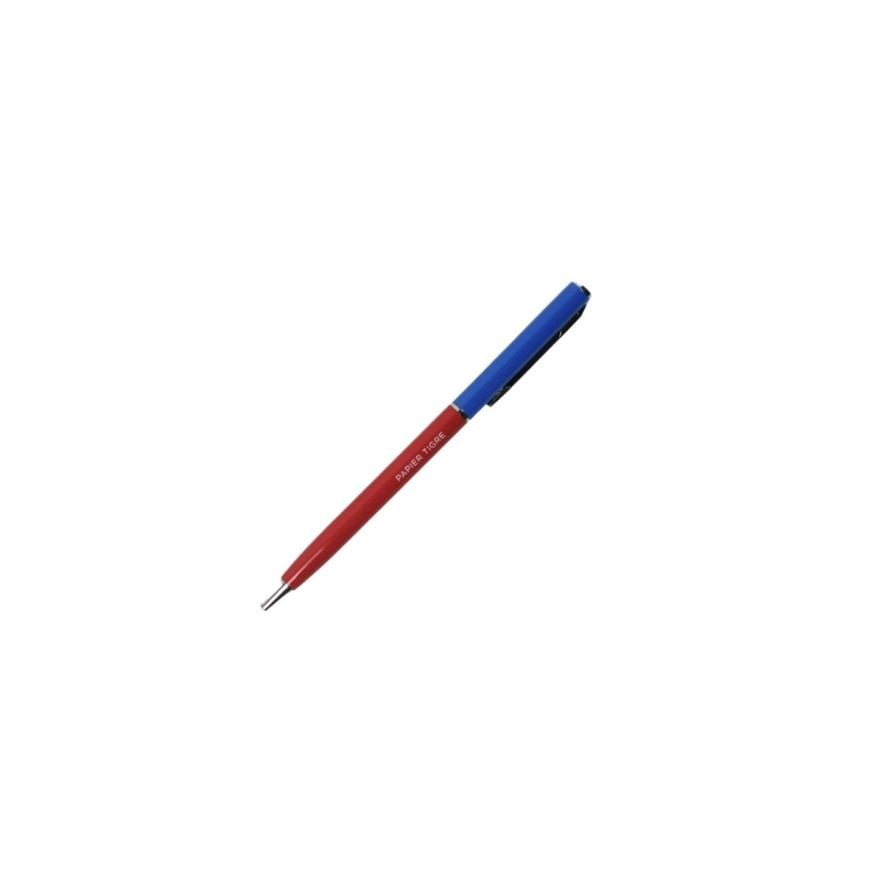 Penna kulspets blå/röd