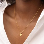 Berlock Mini Letter Guld L