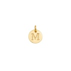 Berlock Mini Letter Guld M