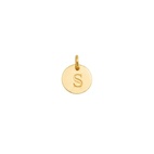 Berlock Mini Letter Guld S