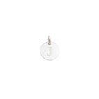 Mini Letter Silver J Charm